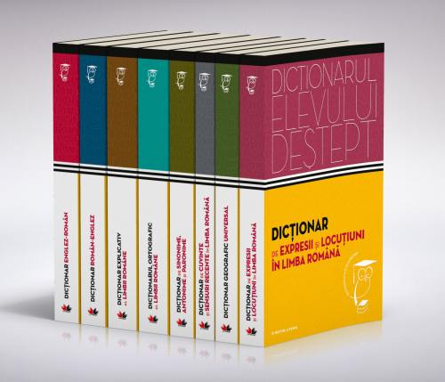 Editura Litera lansează colecția Dicționarul Elevului Deștept, în 8 volume