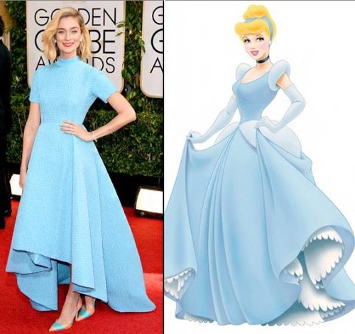 Vezi rochiile vedetelor inspirate de prinţesele din desenele animate Disney!