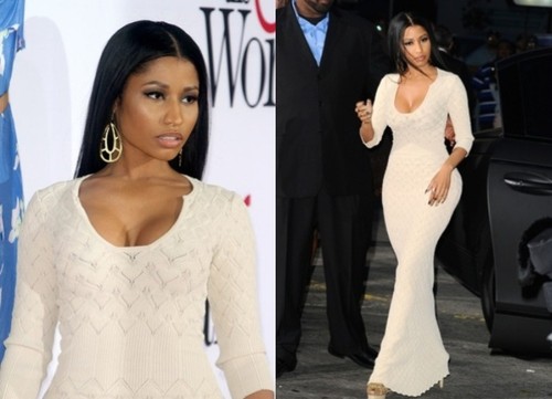 Vopsită sau naturală? Cum îi stă  mai bine cântăreţei Nicky Minaj?