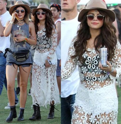 Nu-i vezi prea des aşa! Iată cât de hippie s-au îmbrăcat starurile la Festivalul Coachella! 