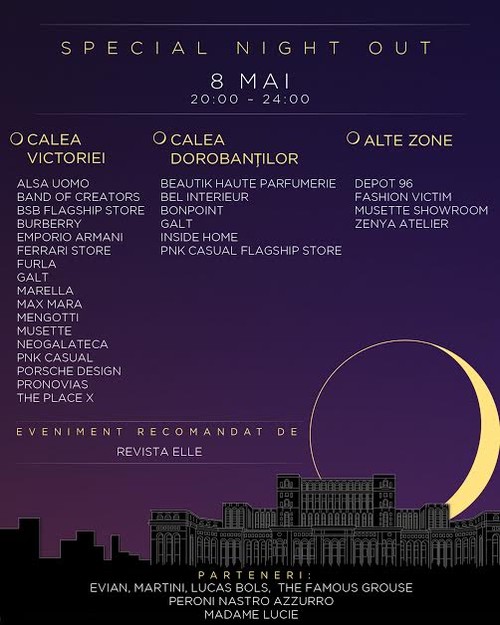 Atenție! Se apropie a treia ediție a evenimentului de shopping ”Special Night Out”