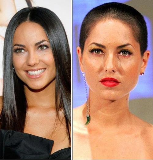 Sunt frumuseţile Hollywoodu-lui, dar ţi le aminteşti fără păr? 