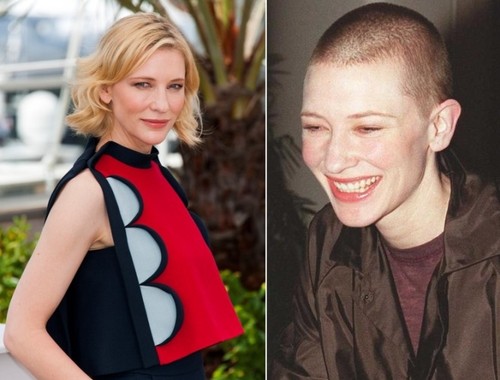 Sunt frumuseţile Hollywoodu-lui, dar ţi le aminteşti fără păr? 