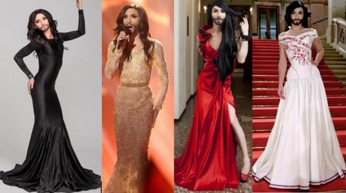 Look dramatic! Conchita Wurst îţi dezvăluie secretul apariţiilor ei! Video