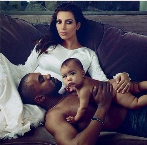 Iată cum arată fetiţa lui Kim Kardashian şi a lui Kanye West