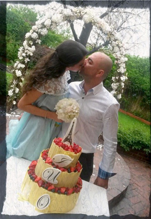 Prezentatoarea tv Irina Mohora s-a căsătorit într-un parc! Foto