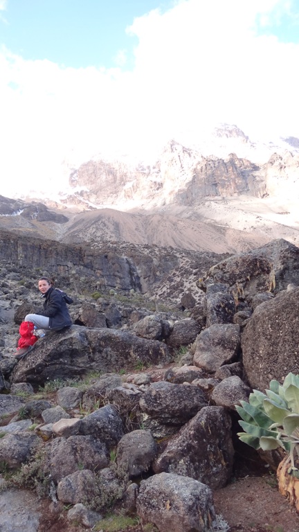 Camelia Ganga, pe tocuri pe Kilimanjaro