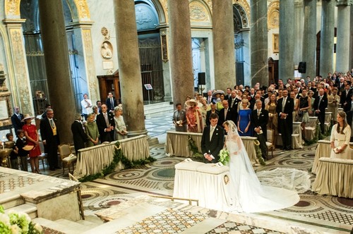 Nepotul regelui Belgiei, prinţul Amedeo, s-a căsătorit cu o jurnalistă, la Roma