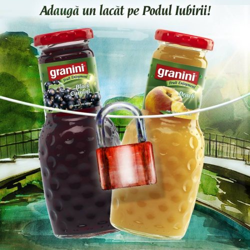 Granini aseaza Bucurestiul pe harta mondiala a iubirii