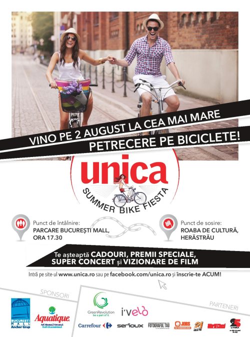 Summer Bike Fiesta, cea mai mare petrecere pe biciclete din Romania, ia startul si anul acesta, pe 2 august 