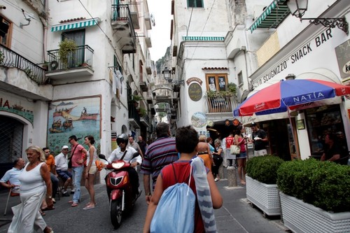 Positano, la località italiana dei ricchi e famosi! Foto 