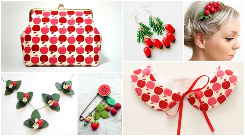 Top 16 bijuterii si accesorii cu fructe