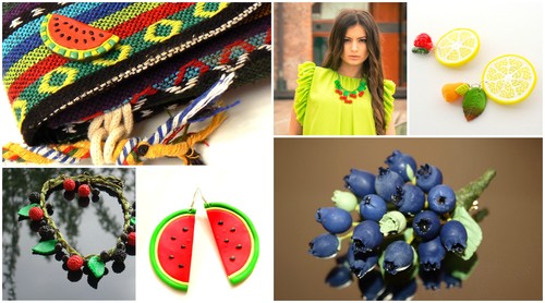 Top 16 bijuterii si accesorii cu fructe