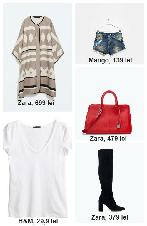 Cum să porți poncho în această toamnă