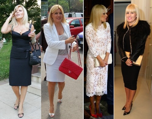 Brunetă şi cu părul creţ. Cum arăta Elena Udrea în liceu când concura la Miss