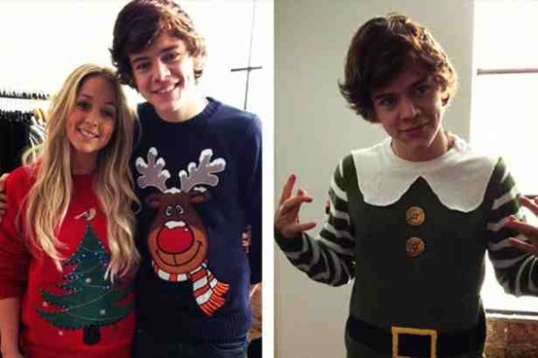 Harry Styles christmas jumper