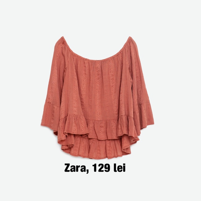 bluza pe umeri