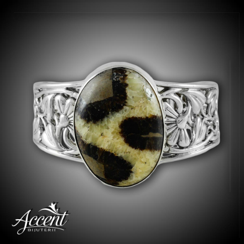 Accent Bijuterii - Brătară din argint cu septarian 