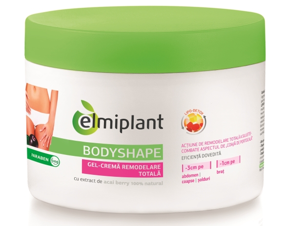 Cremă modelatoare anti celulită de la Elmiplant
