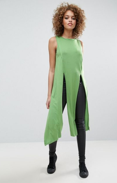 Top greenery Asos