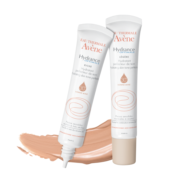 Corector hidratant light Hydrance Optimale Teintee, SP30, 65 lei, Avene, disponibil în farmacii