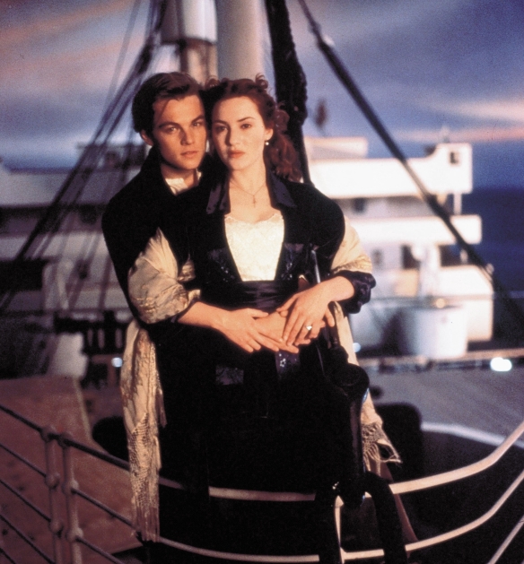 Kate Winslet și Leonardo Dicaprio în „Titanic” (1997)