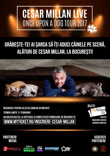 Cesar Millan la Bucuresti