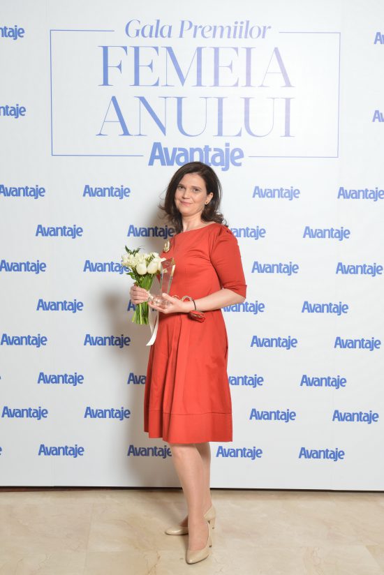 Nadia Tataru la Gala Avantaje Femeia Anului 2016