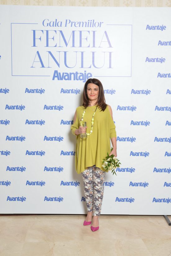 Oana Moraru la Gala Avantaje Femeia Anului 2016