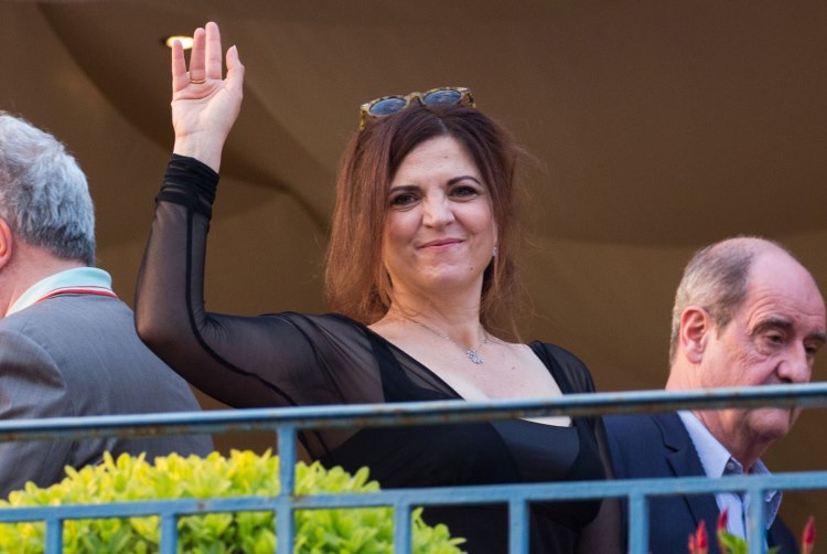 Agnes Jaoui la Festivalul de film de la Cannes 2017