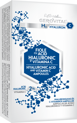 fiole cu acid hialuronic