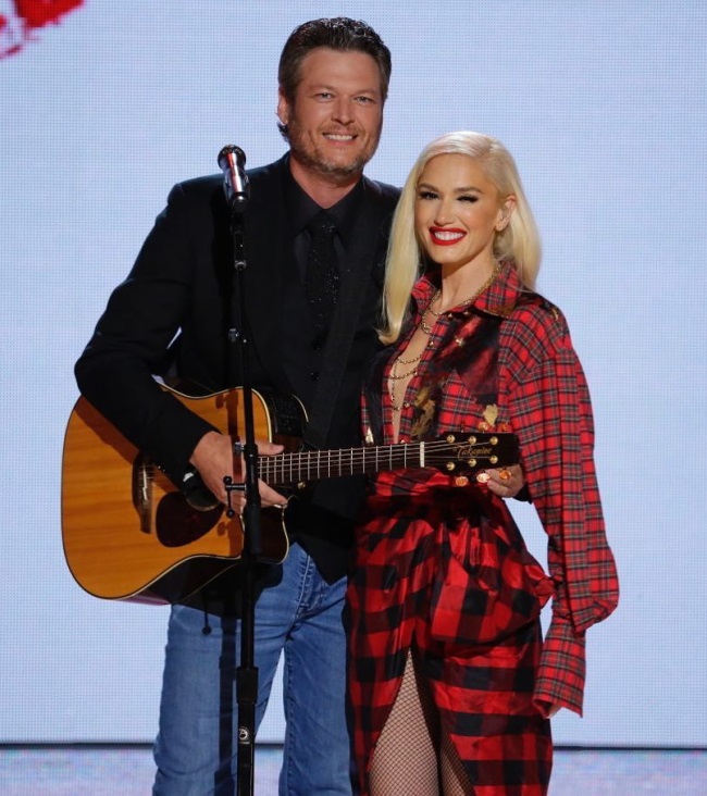 Gwen Stefani si iubitul sau, Blake Shelton