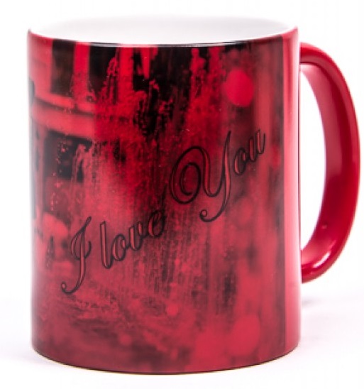 cadouri personalizate de valentine's day. cană termosensibilă personalizată