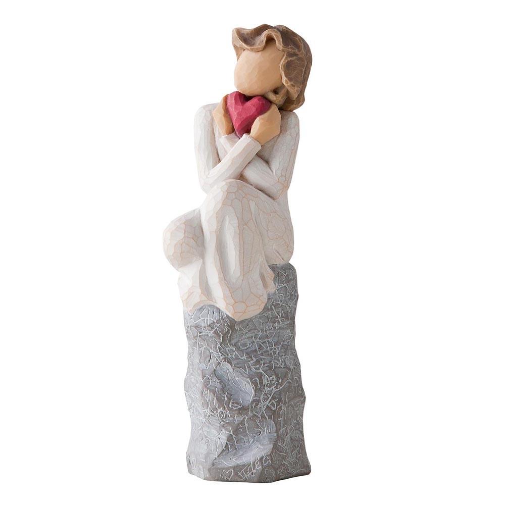 cadouri personalizate de valentine's day. figurina cu mesaj personalizat