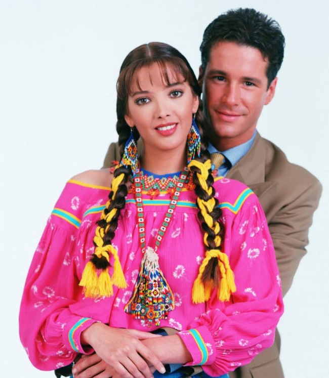 Adela Noriega si Fernando Carillo in telenovela Maria Isabel