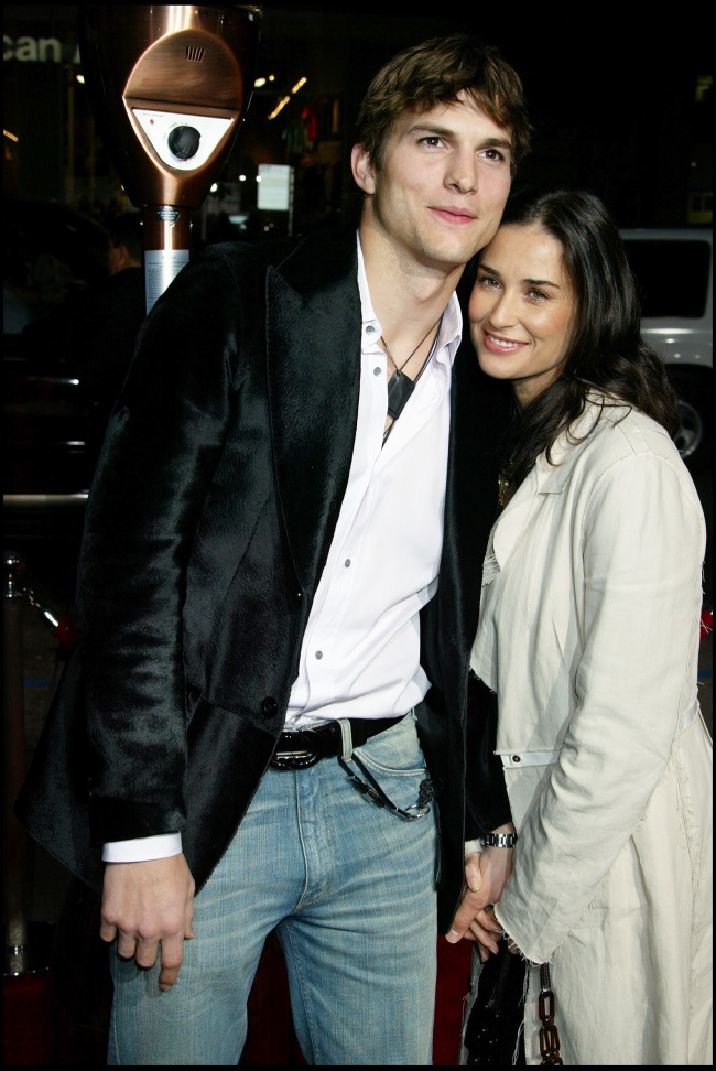 Ashton Kutcher si Demi Moore
