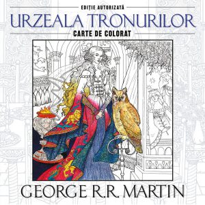 Seria "Urzeala tronurilor" este disponibilă aici și în varianta de cărți de colorat antistres pentru adulți.