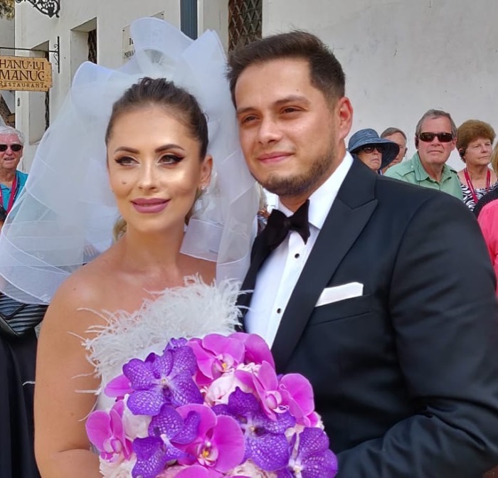 Bianca Sarbu mireasa s-a casatorit