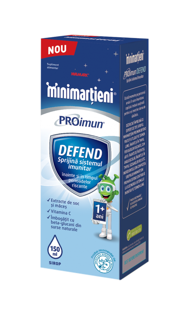 (P) Sprijin pentru Imunitatea copiilor, cu ajutorul Minimartienilor PROimun