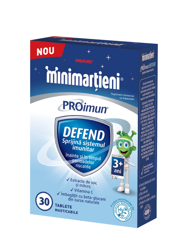(P) Sprijin pentru Imunitatea copiilor, cu ajutorul Minimartienilor PROimun