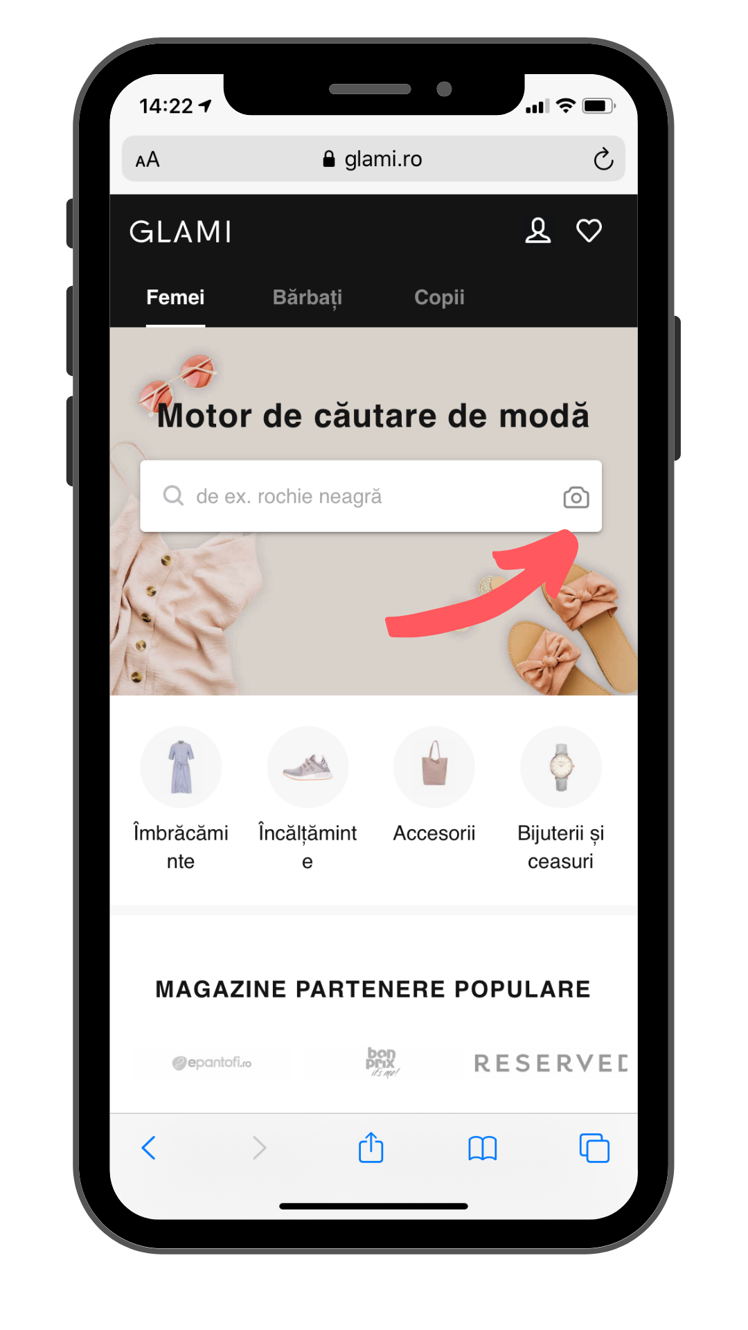 (P) Profită și tu de inovația GLAMI.ro pentru shopping de modă inspirat:  căutarea folosind imagini
