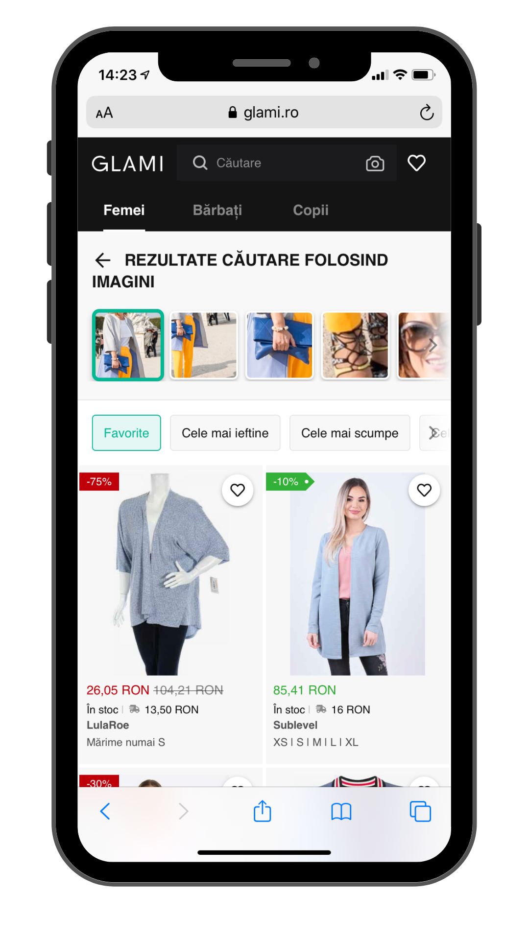 (P) Profită și tu de inovația GLAMI.ro pentru shopping de modă inspirat:  căutarea folosind imagini