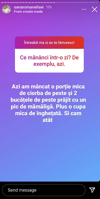 Ce mănâncă Oana Roman de când a slăbit