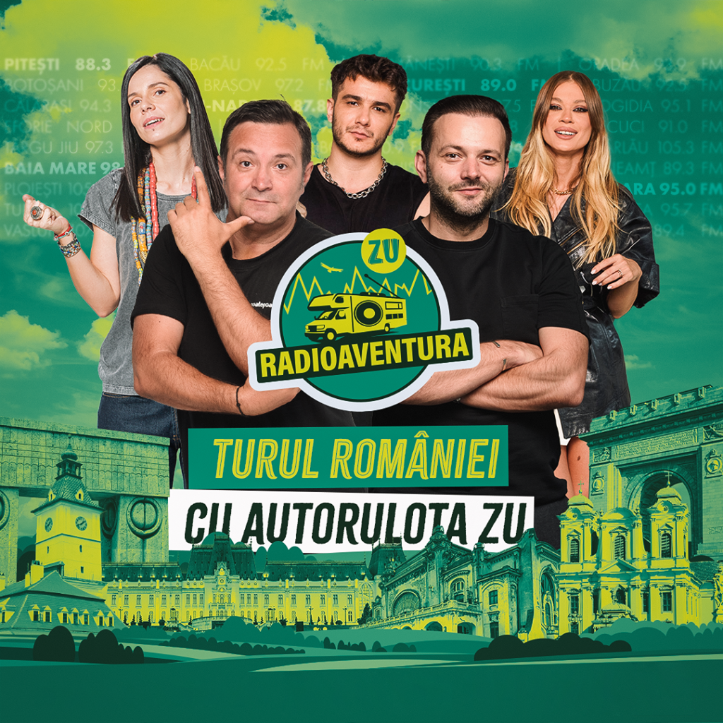 Morning ZU, matinalul cu cei mai mulți ascultători din orașele României, pleacă în RadioAventură