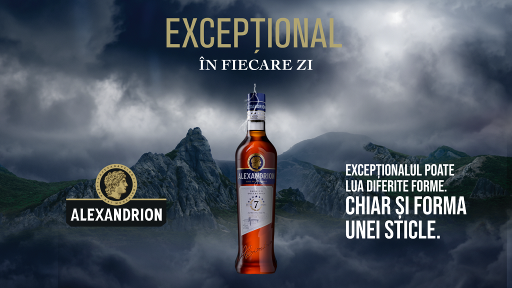 Alexandrion Group dezvăluie noua identitate vizuală a gamei Alexandrion, care susţine strategia de poziţionare a brandului într-o categorie superioară