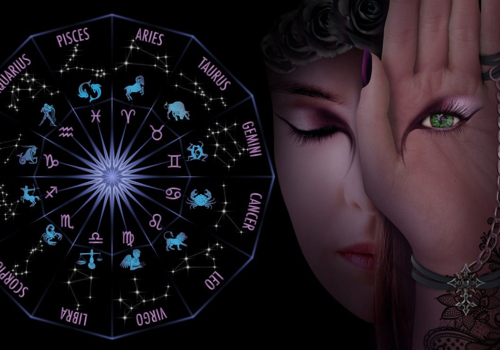 Simboluri astrologice pentru zodii. 