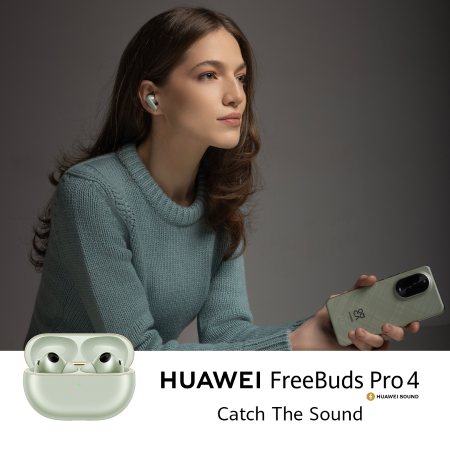Călătorii, muzică și apeluri perfecte – noile căști HUAWEI FreeBuds Pro 4 sunt mereu alături de tine