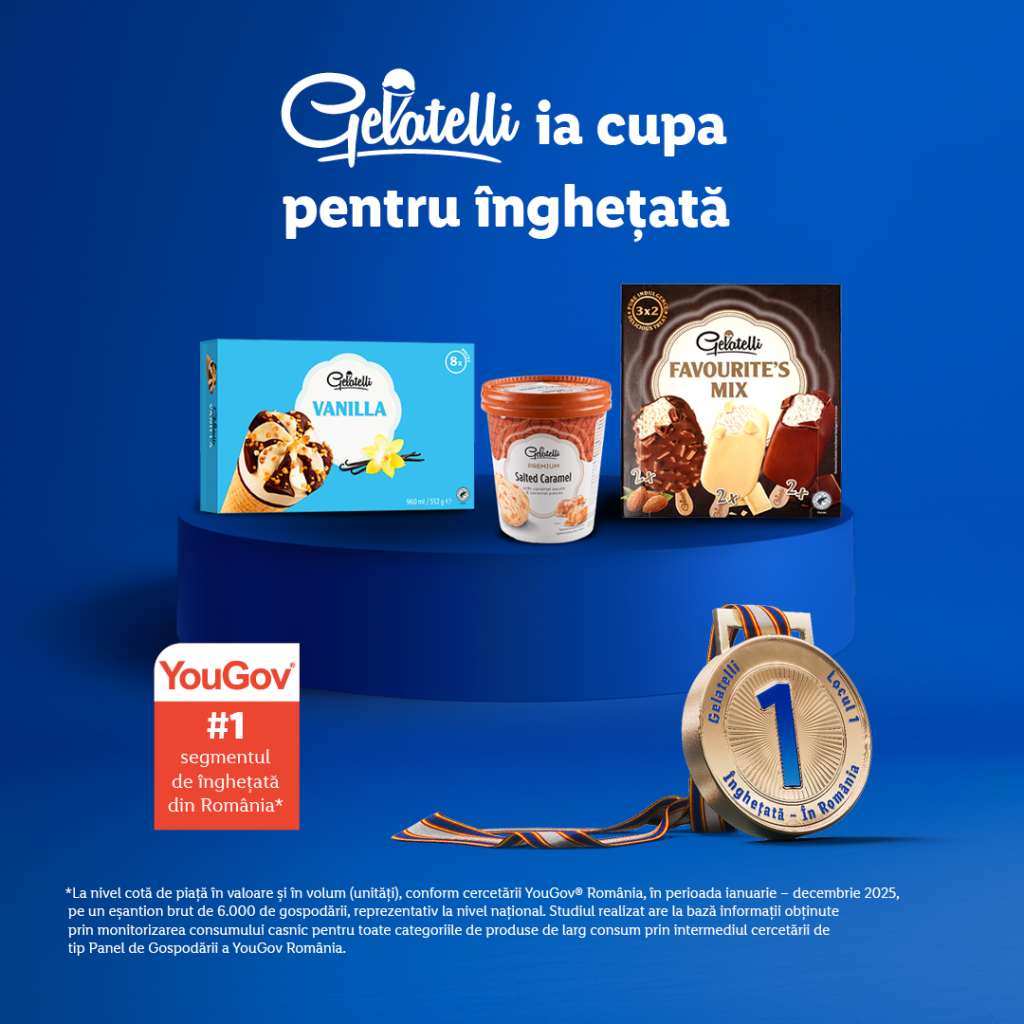 Desertul verii care a cucerit România: De ce toată lumea pune în coș înghețata Gelatelli de la Lidl     