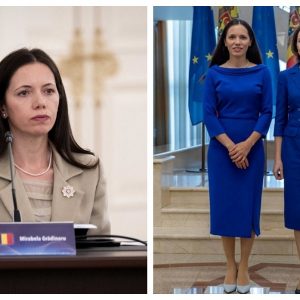 Mirabela Grădinaru și Maia Sandu, apariție spectaculoasă în ținute asortate la conferința de la Chișinău! Detaliul care le-a unit