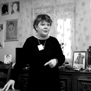 Primele imagini de la priveghiul Ancăi Pandrea. Ce se află la căpătâiul sicriului